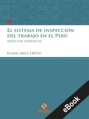 cover image of El sistema de inspección del trabajo en el Perú